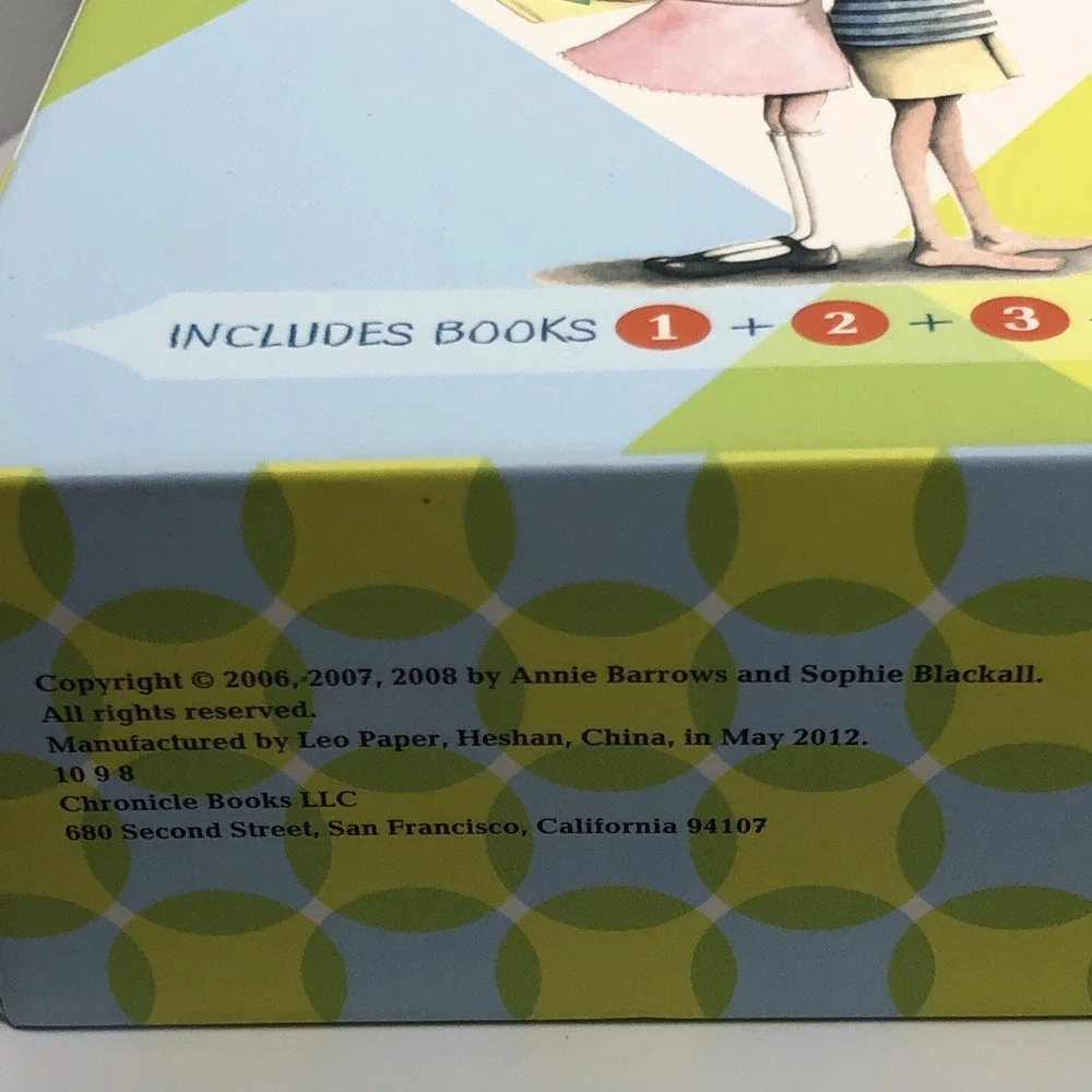Ivy & Bean 1-3 Book Set + Secret Box & Journal Annie Barrows Like‎ New Books